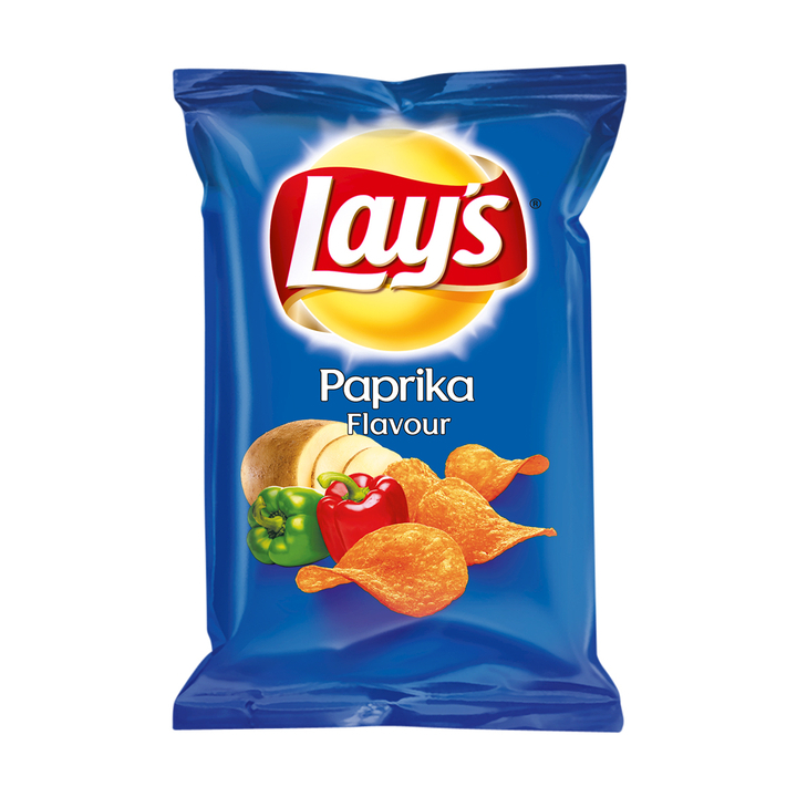 Lay's, chips, 40 gram, paprika, 37154 (1 zakje) - 0
