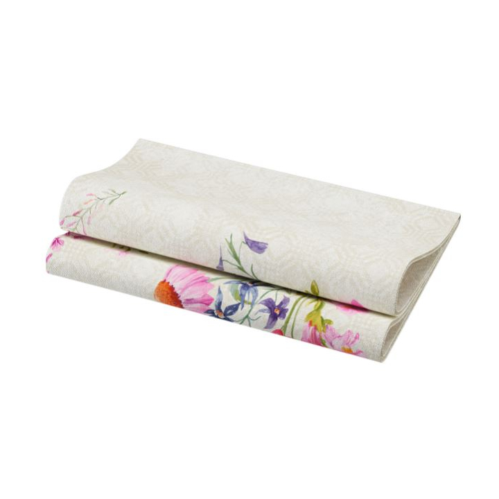 Duni Dunisoft®, servet, 40x40 cm, Floret, 195834 (360 stuks) - 1