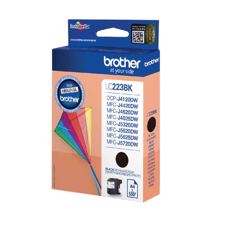 Inkcartridge brother lc-223 zwart(lc223bk) - 0
