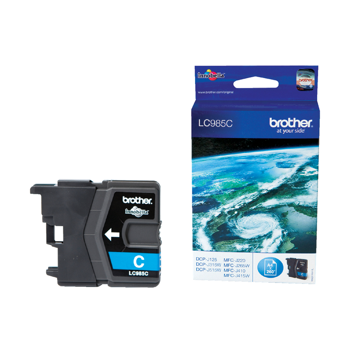 Inkcartridge brother lc-985c blauw(lc-985c) - 0