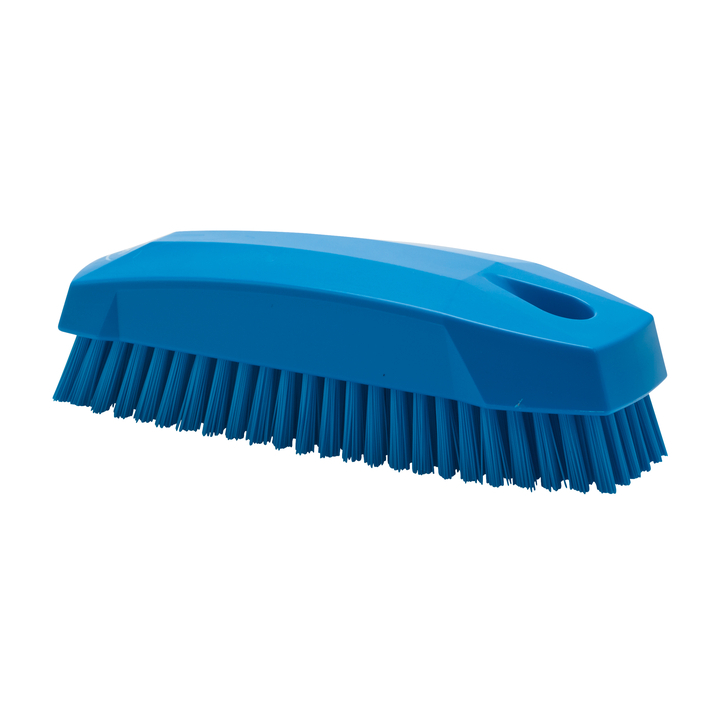Vikan, nagelborstel hard, 13cm, blauw, 64403 (1 stuk) - 0