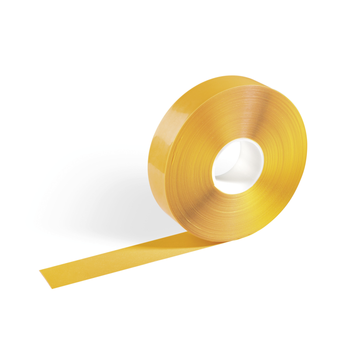 Durable, voermarkeringssticker, binnengebruik, geel (1 rol) - 0