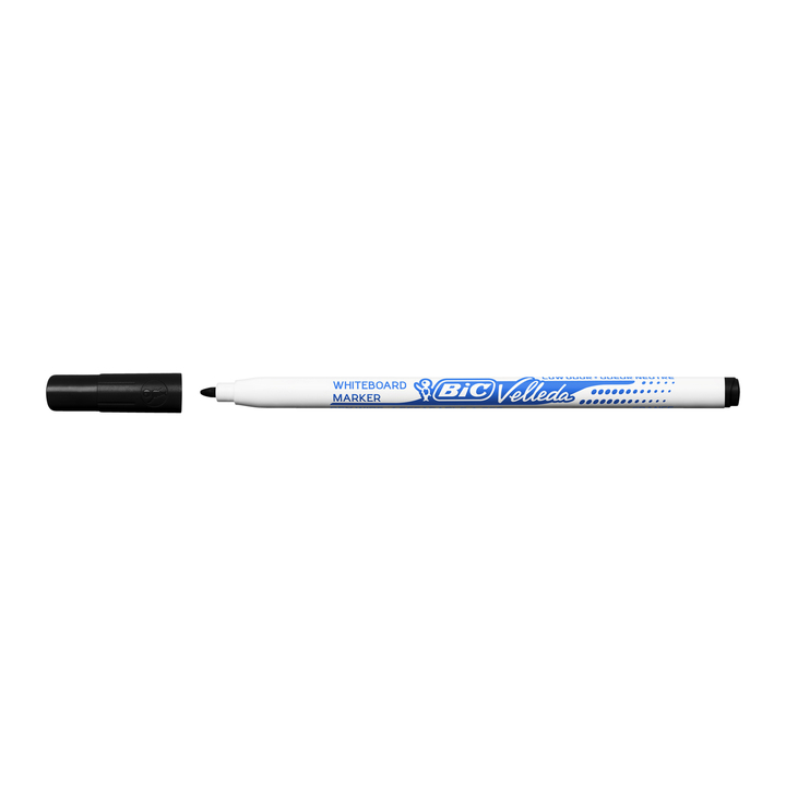Viltstift bic 1721 whiteboard rond 1mm zwart - 0