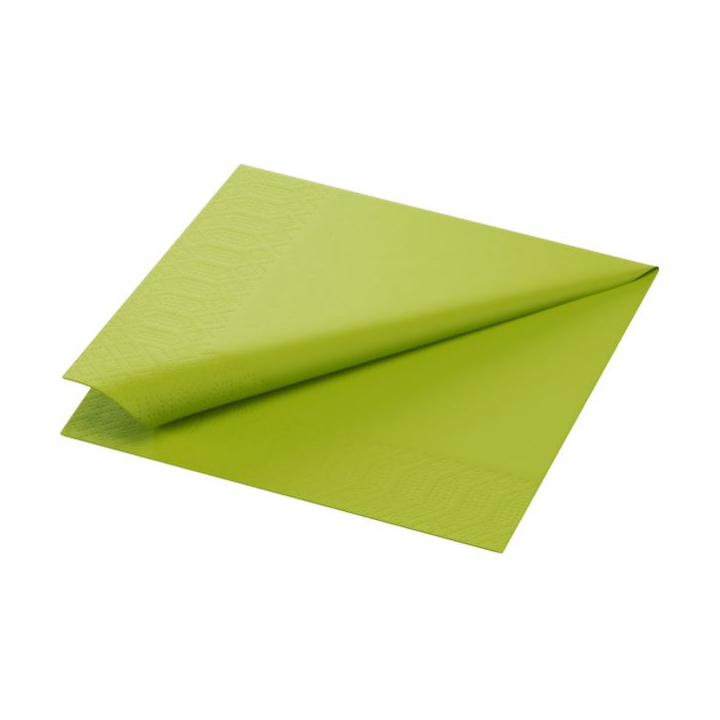 Duni Tissue, servet, 33x33 cm, 3-laags, Kiwi, 149069 (1000 stuks) - 0