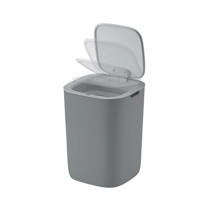 Morandi Smart, afvalbak met sensor, 12 liter, grijs, VB 628868 - 2