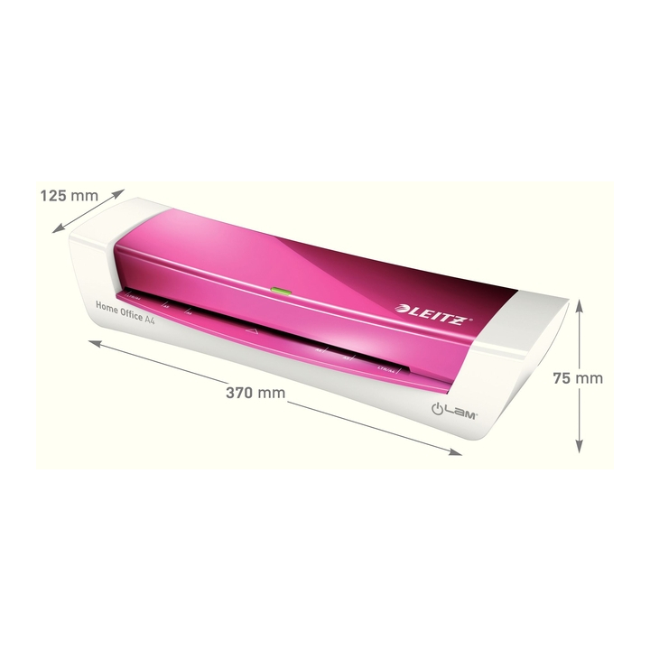 Lamineermachine leitz ilam home office a4 roze(73680023) - 2