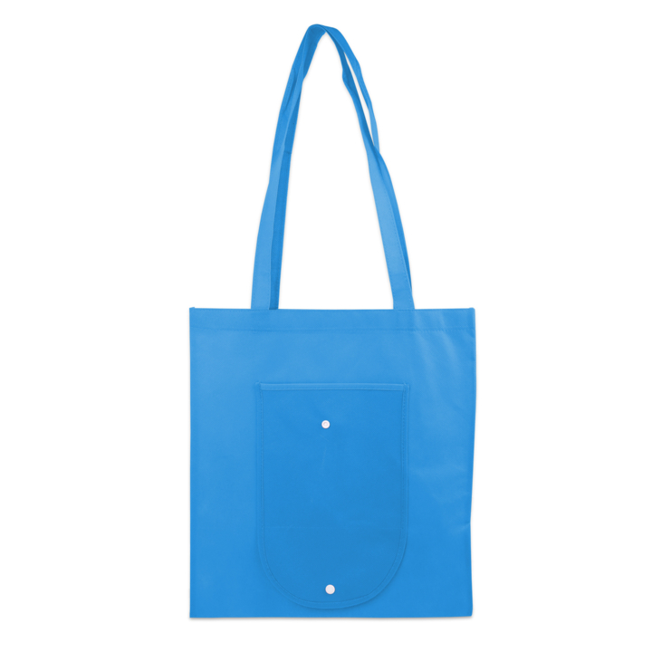 Draagtas, non-woven, 50x40+2x4,5cm, lange lus, grijs (100st) - 0