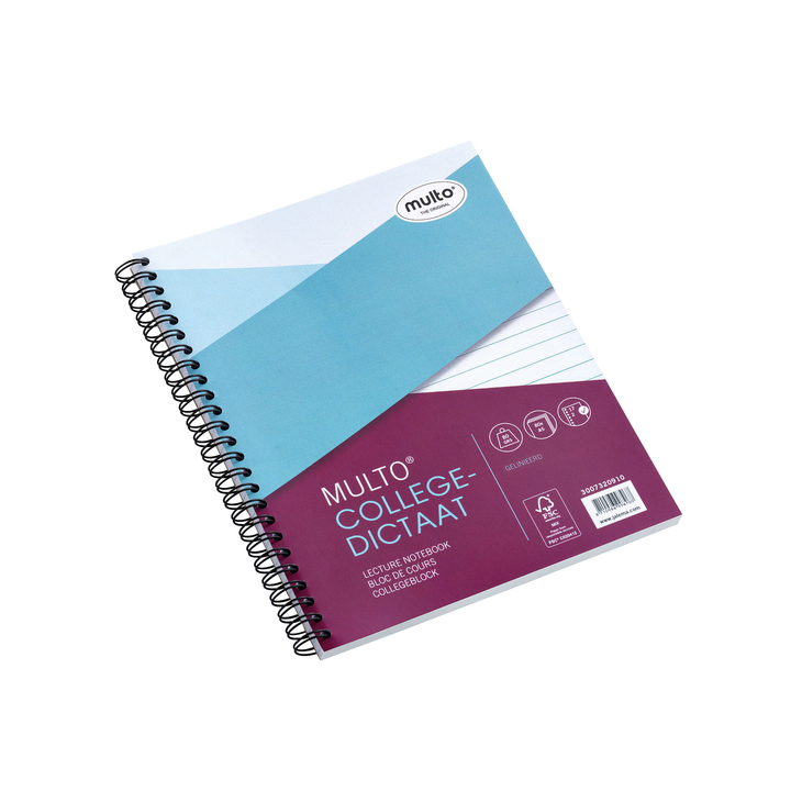 Collegedictaat multo 17r lijn 80gr 80v - 0