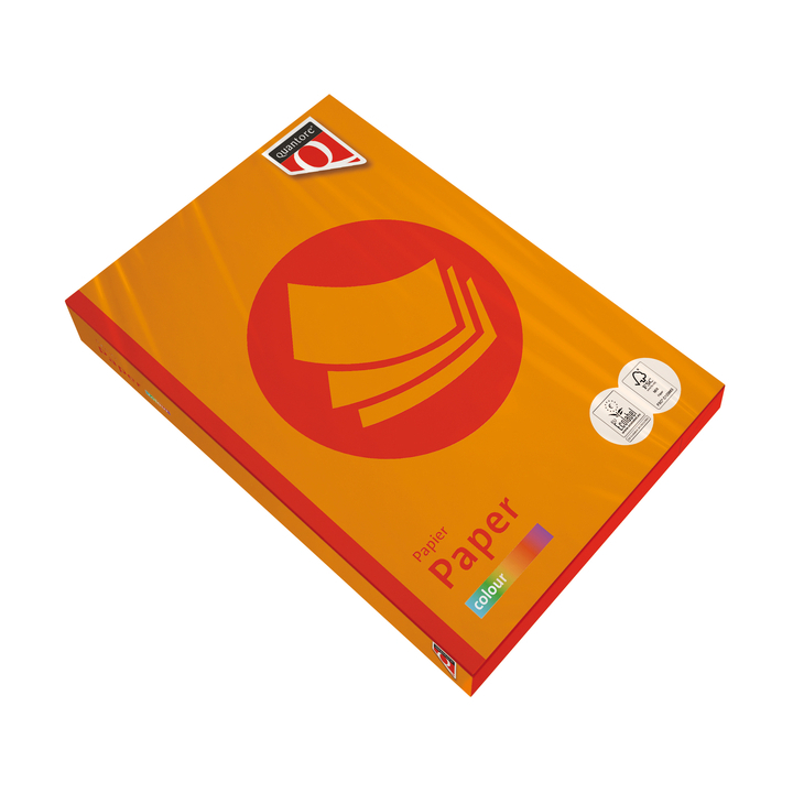 Kopieerpapier fastprint a4 160gr oranje - 0