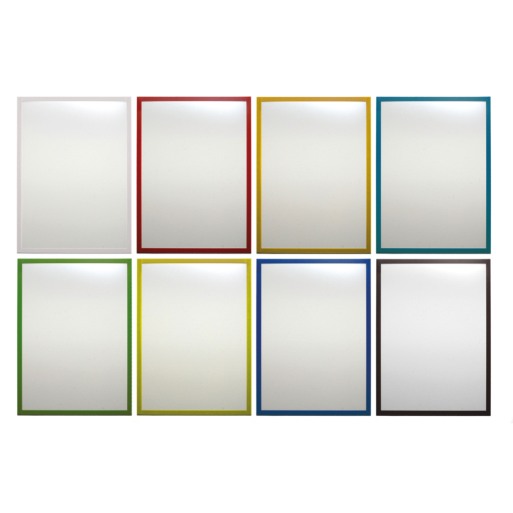 Smit Visual magnetische insteekhoezen, A4, grijs (5 stuks) - 0