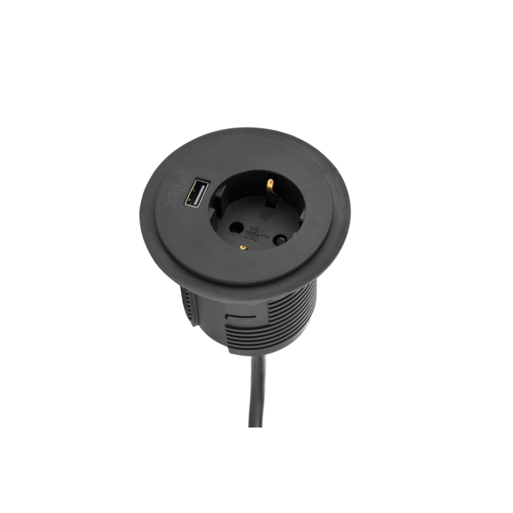 Filex, Power-Spot, Usb Charge, zwart - 1