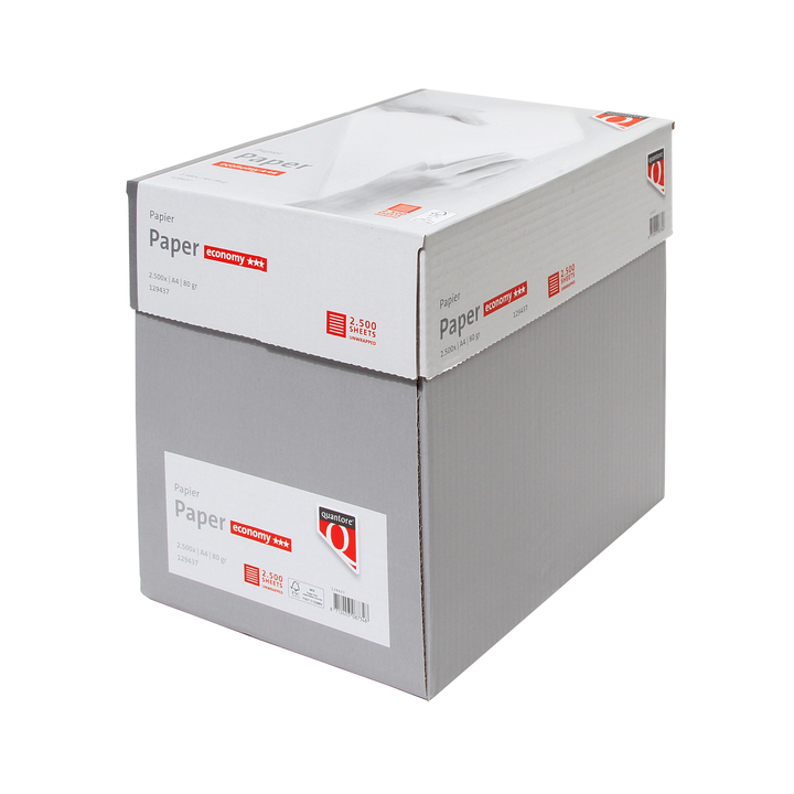 Kopieerpapier quantore economy nonstop a4 80gr wit(88285330) - 0