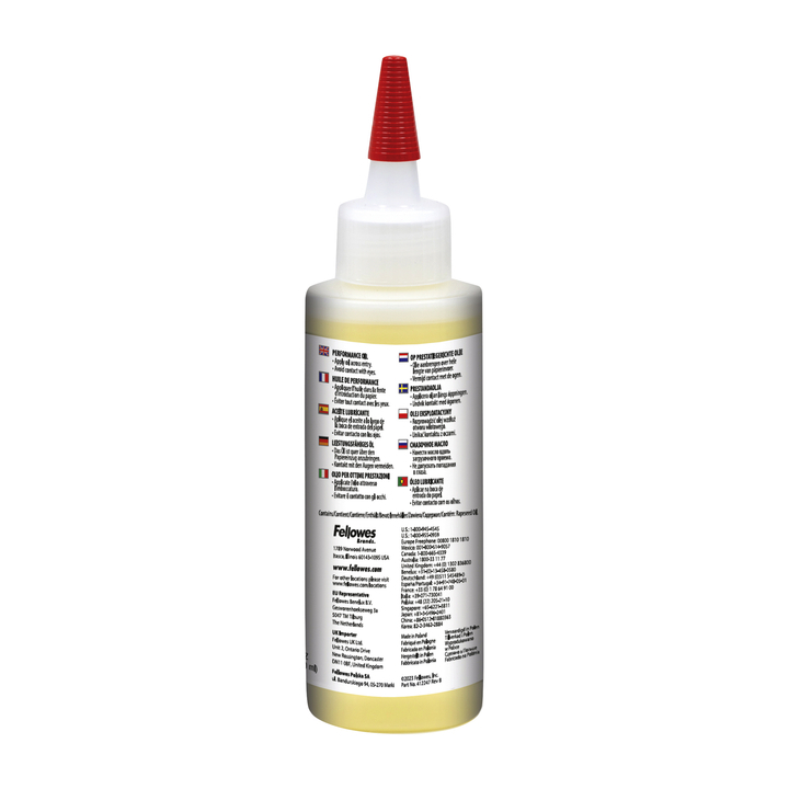Olie voor papiervernietiger fellowes 120ml 3608501 - 1