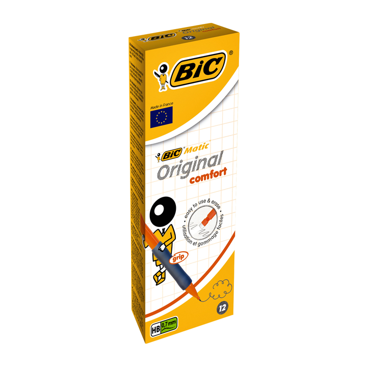 Vulpotlood bic matic grip office 0.7mm 3x9cm stift - 0