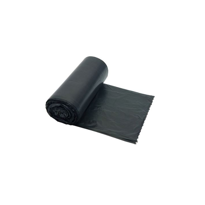 Vuilniszak | LDPE | 80x110cm | 140 Liter | T70 | Grijs (10 rollen x 20 zakken) - 0