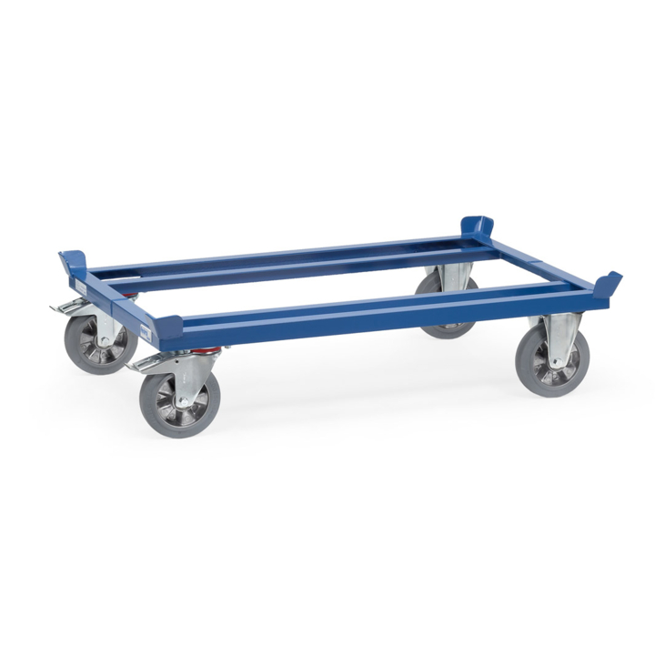 Palletonderwagen Elas. rubber, 1210x810mm Draagverm. 1200kg - 0
