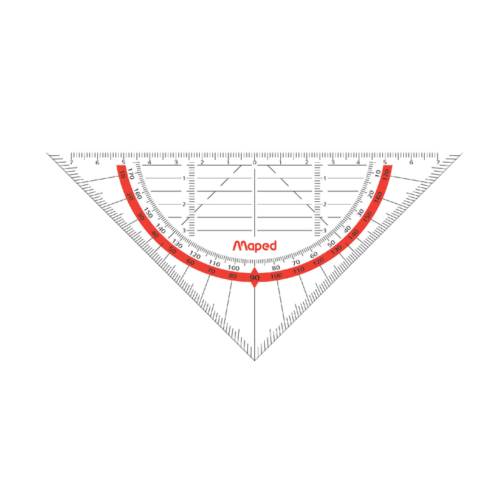 Geodriehoek maped 160mm flexibel(m028600) - 0