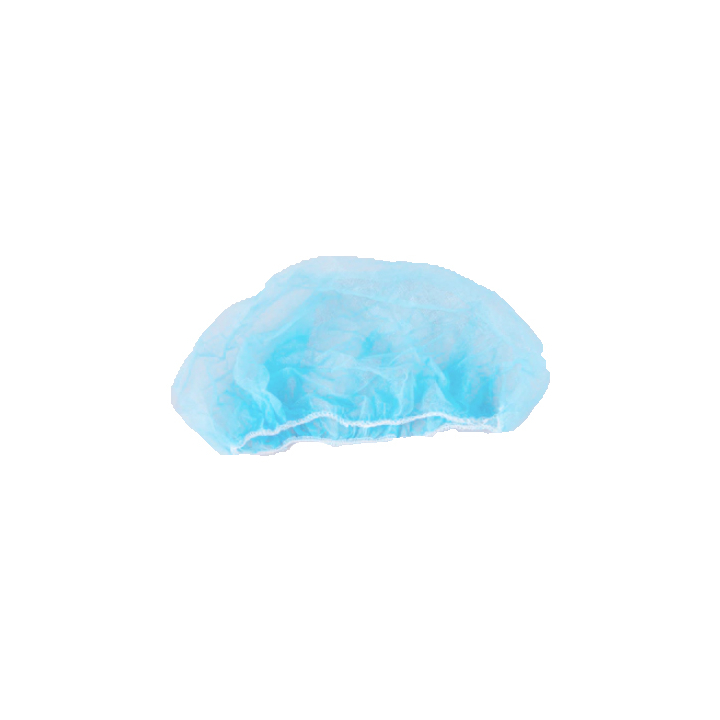 Haarnetje, 53cm, non woven, blauw (1000 stuks) - 0