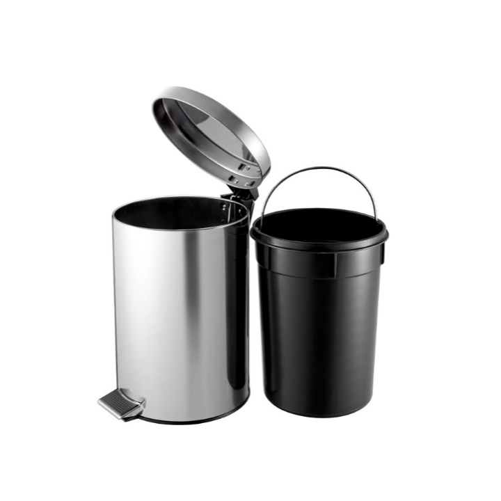 Pedaalemmer Met Binnenemmer | 12 Liter | RVS | VB 222212 - 2