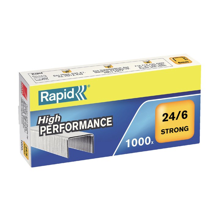 Rapid 24/6, nieten, gegalvaniseerd strong, 24855800 (1000st) - 0