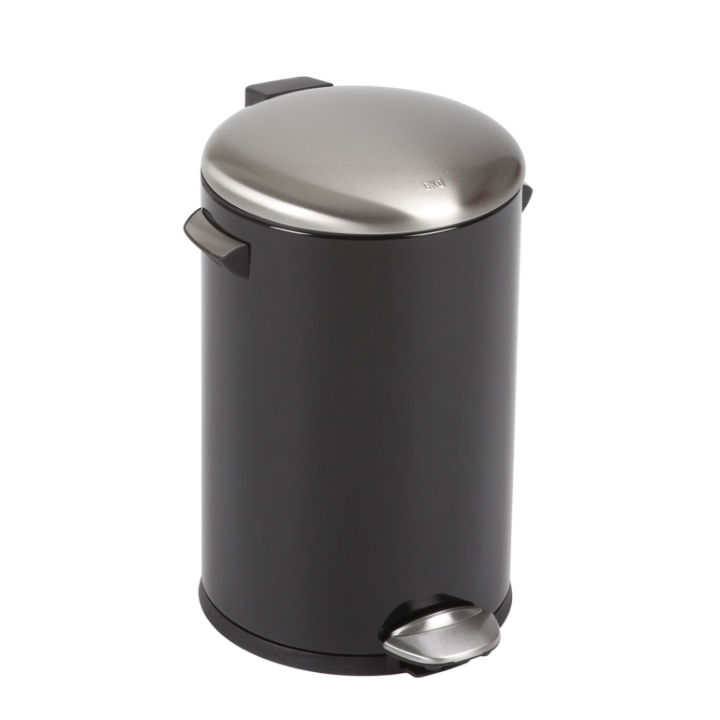 Belle Deluxe, pedaalemmer, 12 liter,zwart glanzend,VB 921712 - 0