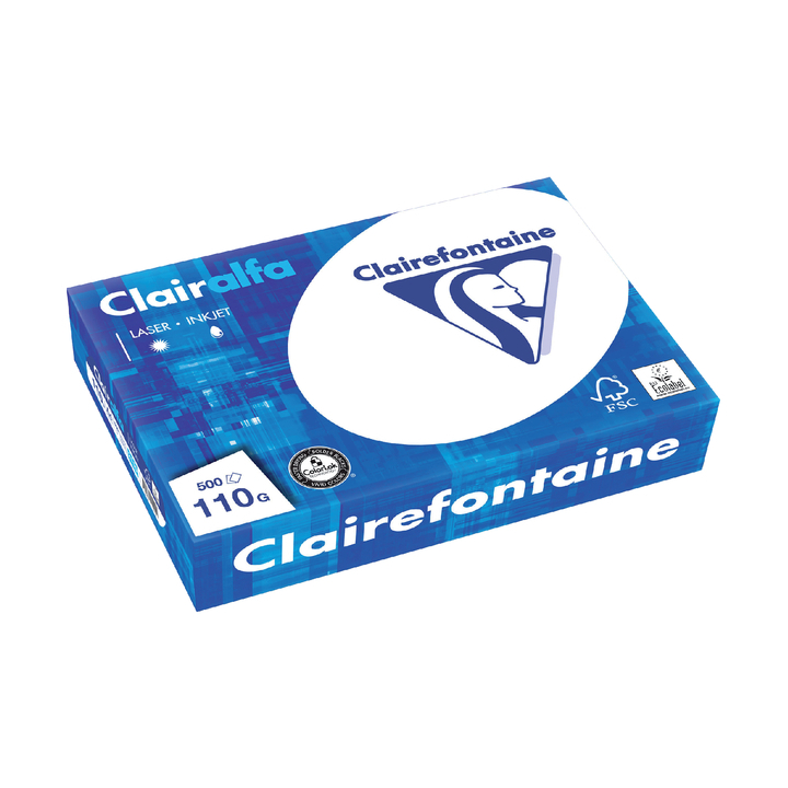 Kopieerpapier clairefontaine clairalfa a4 110gr wt - 0
