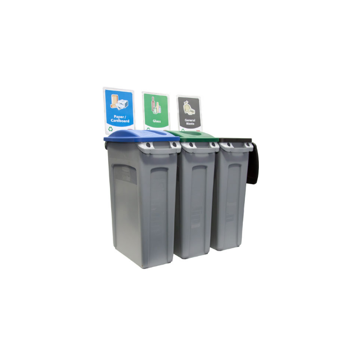 Rubbermaid Slim Jim, houder voor recyclingposter, VB 915210 - 2