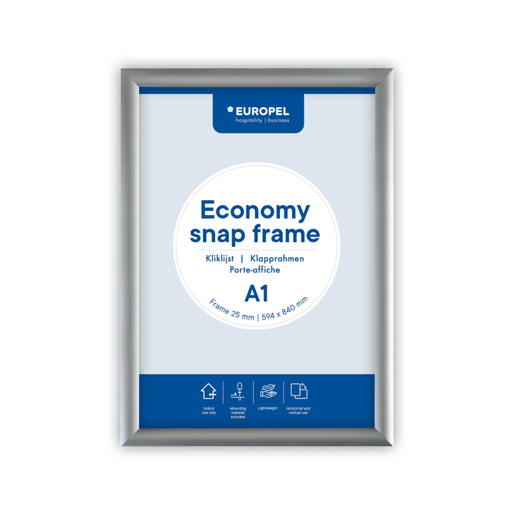 Kliklijst europel economy a1 zilver(355091) - 0