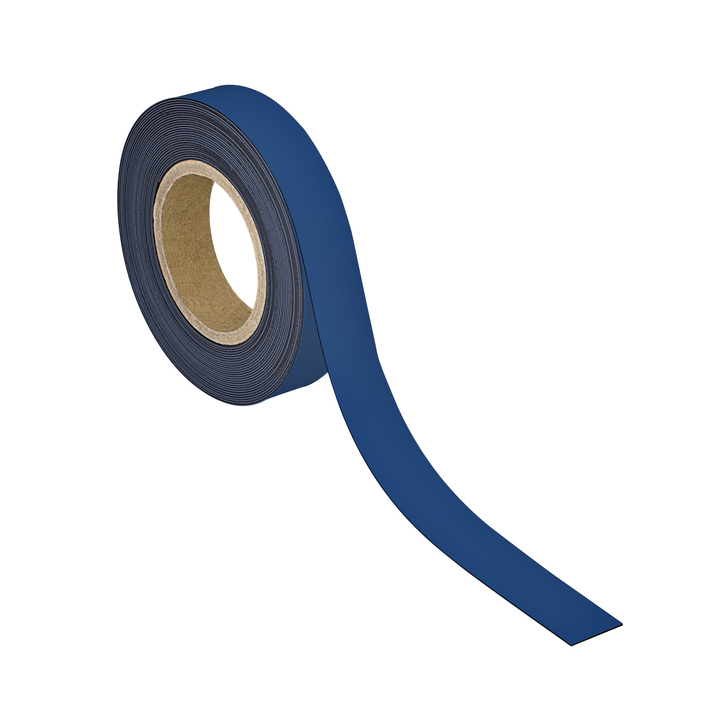 Magneetband maul schrijfbaar 10mx30mmx1mm blauw(6524537) - 0