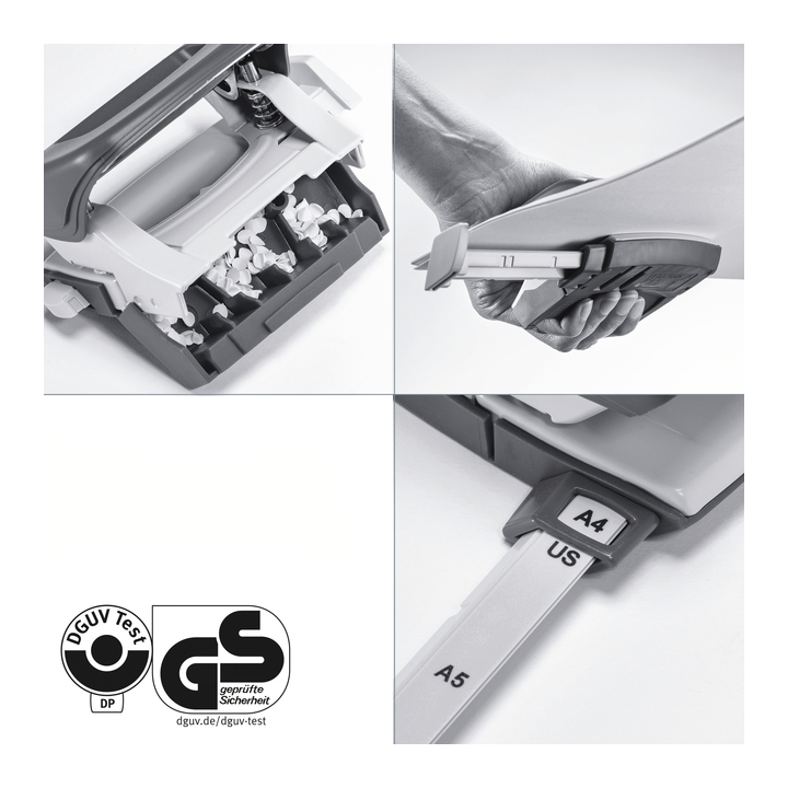 Perforator leitz nexxt  recycle mini 10 vel blauw(50100035) - 1