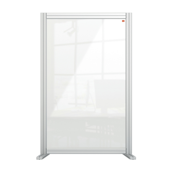 Bureauscherm nobo modulair transparant acryl 600x1000mm(1915 - 0