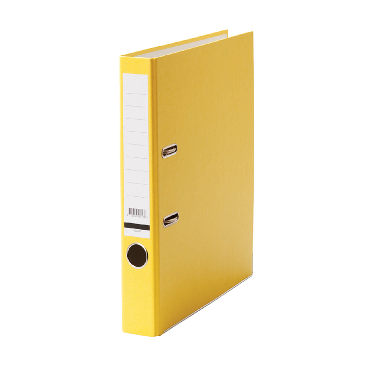Ordner budget a4 50mm geel(h05901qugb) - 0