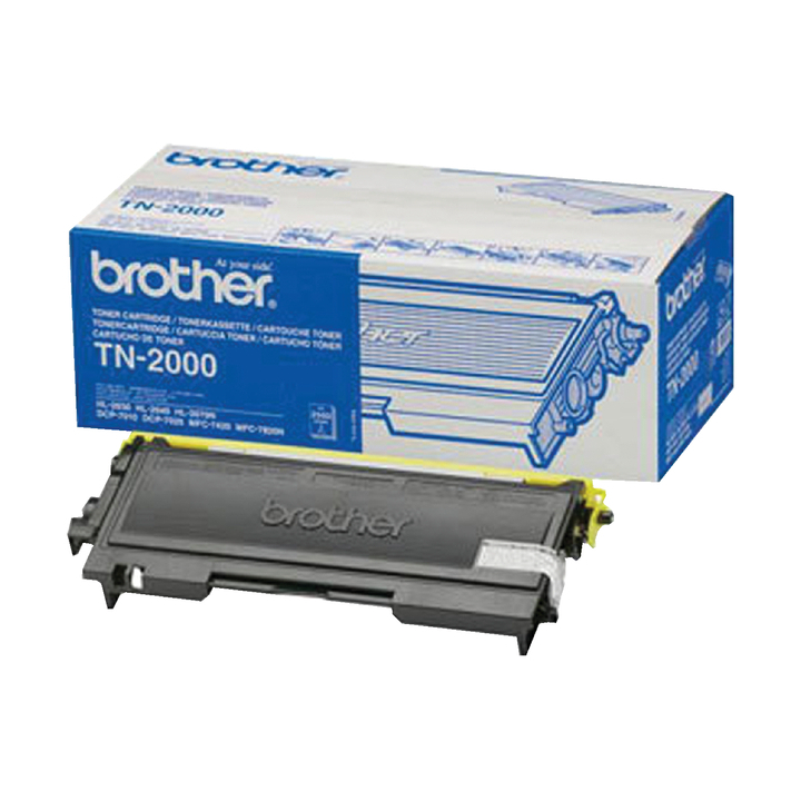 Brother TN-2000, tonercartridge, zwart - 0