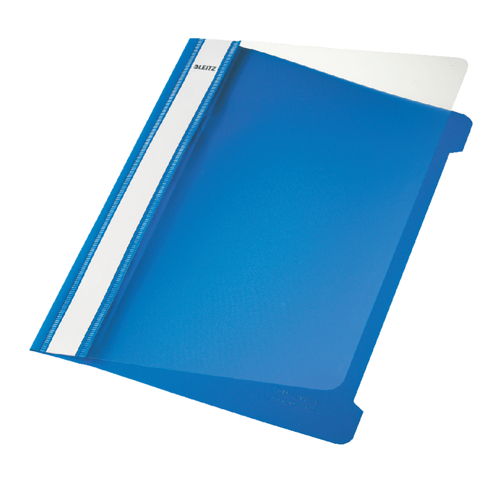 Leitz, snelhechter A5, PVC, blauw, 41970035 - 0