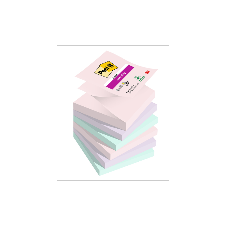 Memoblok 3m post-it z-notes r330-6ss-soul(7100259322) - 0