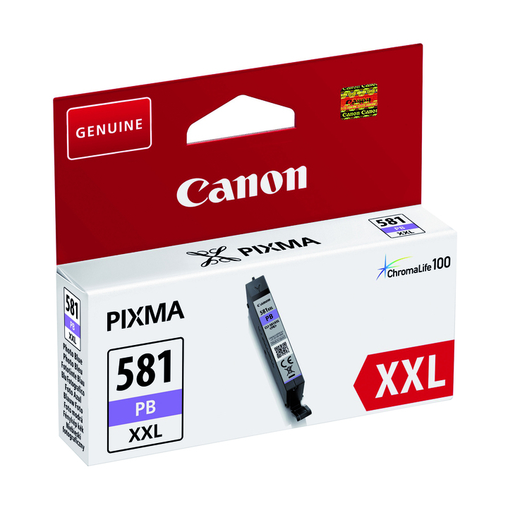 Inkcartridge canon cli-581xxl foto blauw(1999c001) - 0