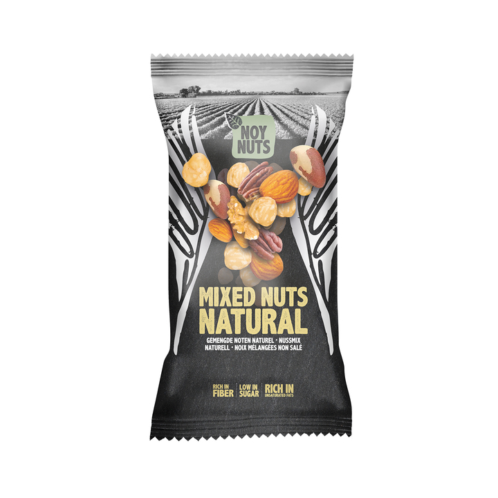 Noten noynuts naturel mix zak 45 gram(70104511) - 1