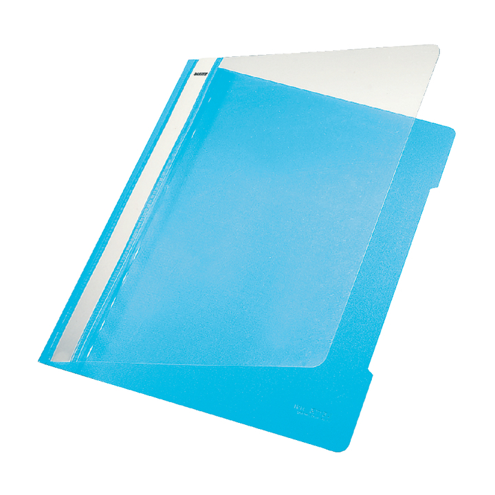 Snelhechter leitz 4191 a4 pvc licht blauw - 0