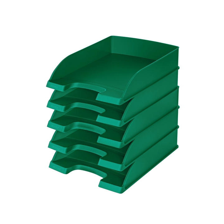 Brievenbak leitz 5227 a4 plastic groen - 2