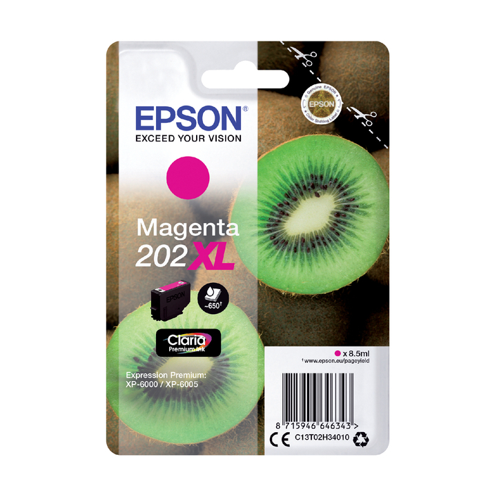 Inkcartridge epson 202xl t02h34 rood xl(2888131) - 0