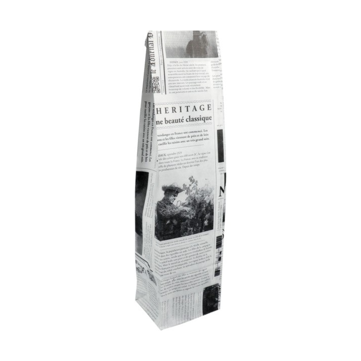 Fleszak, 10/8x41cm, wit kraft, le journal (50 stuks) - 0