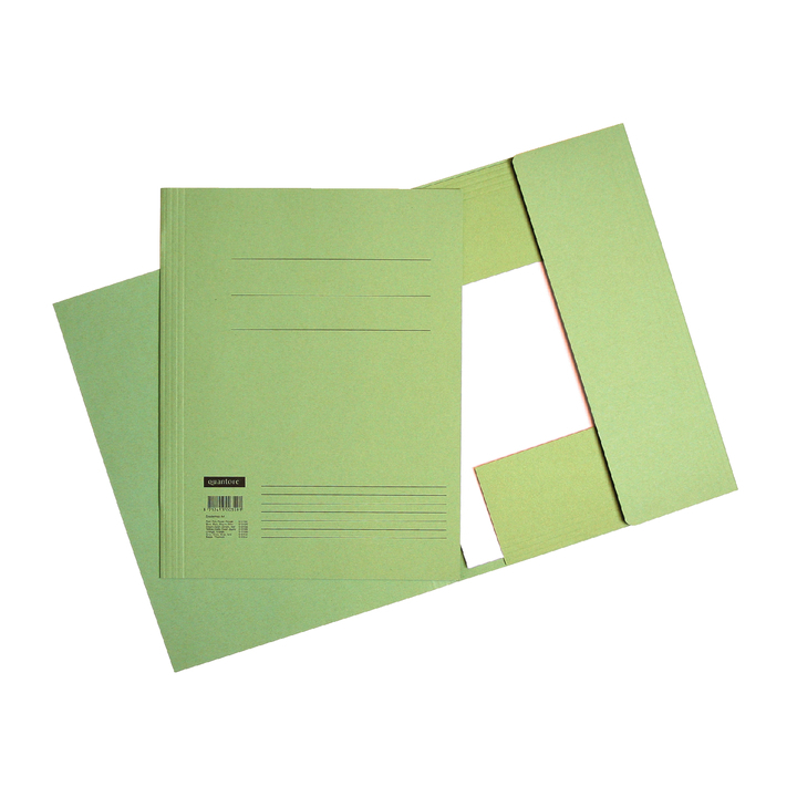 Dossiermap quantore fo 320gr groen - 0