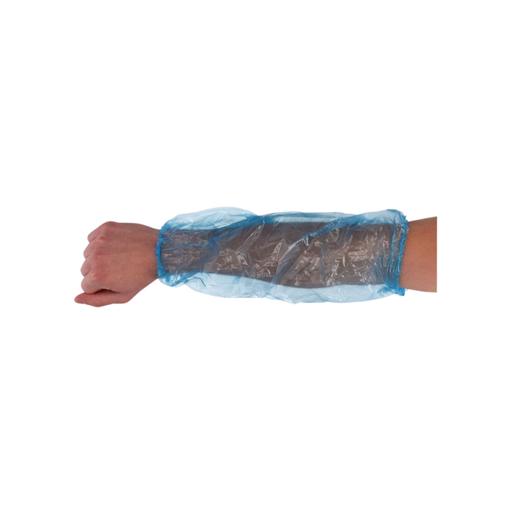Mouwovertrek | LDPE | 40cm | 20my | Blauw (2000 stuks) - 0
