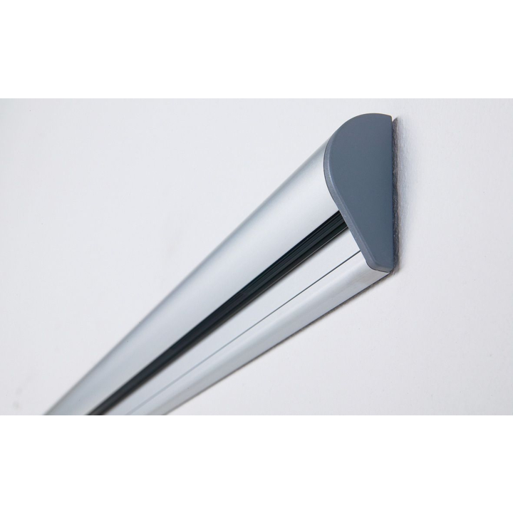 Smit Visual paperrail aluminium, 200cm - 0