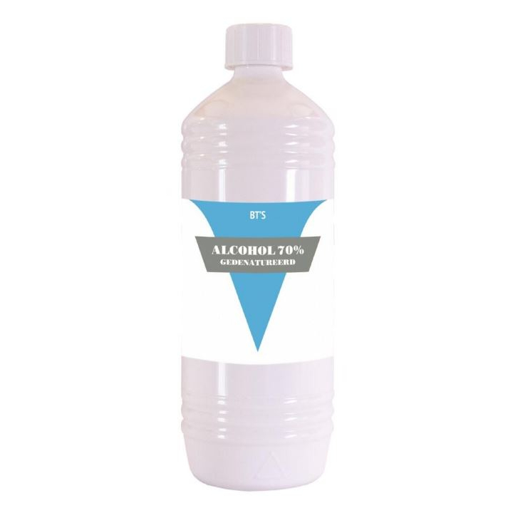 BTS, gedenatureerde 70% alcohol, 1000ml (1 stuk) - 0