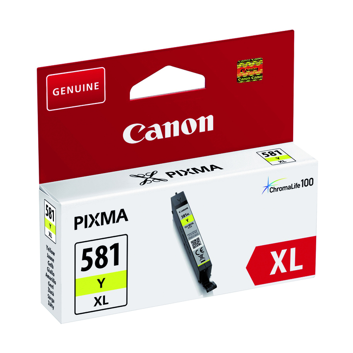 Inkcartridge canon cli-581xl geel(2051c001) - 0