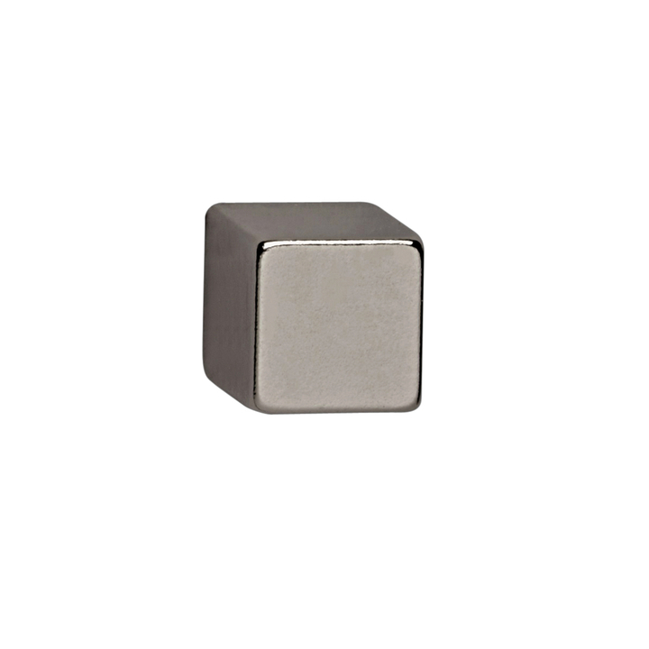 Magneet maul kubus 10x10x10mm 3.8kg nikkel(6169296) blis/4 - 0