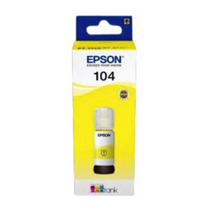 Navulinkt epson 104 t00p350 geel(3100468) - 0