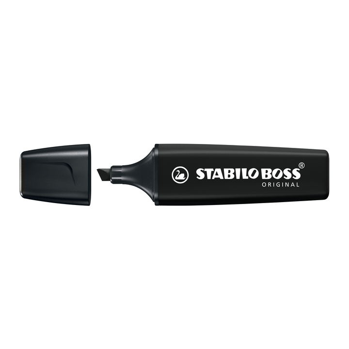 Markeerstift stabilo boss 70/46 nature zwart(70/46) - 0