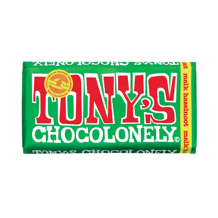 Tony's chocolonely melk hazelnoot 180gr(nlrmh180) - 0